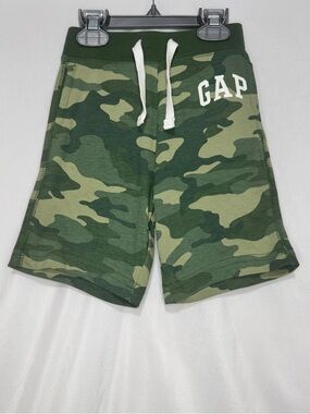 Baby Gap Green Camo Shorts Size 18-24M